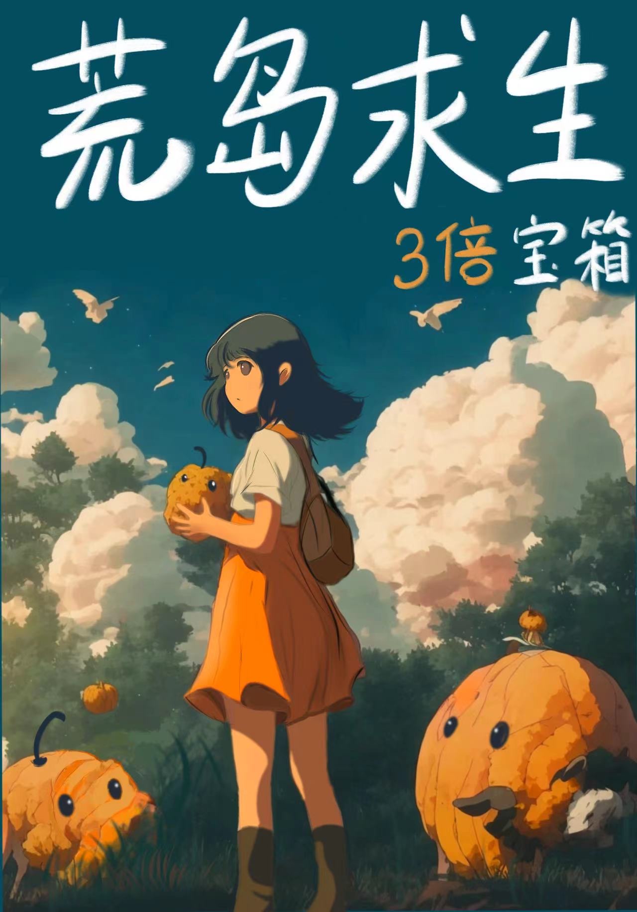 荒岛求生，开局三倍宝箱" width="120" height="150"