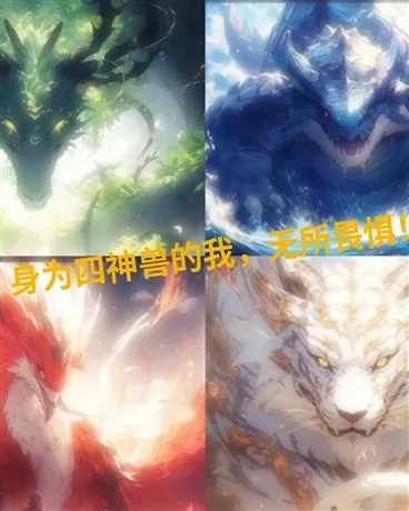 身为四神兽的我，无所畏惧！" width="120" height="150"